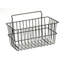 Lavi Industries Lavi Industries, Grid Wall Large Basket, 809326/BK, 24" x 12" x 4", Black 809326/BK